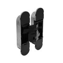 Intersteel onzichtbaar scharnier 130x30mm 3D verstelbaar Zamac zwart