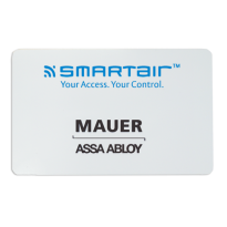 Mauer gebruikerskaart t.b.v. het SMARTair™ slot en het ELLocks® beslag