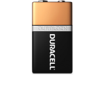 Alkaline 9 volt 6LR61 batterij van Duracell