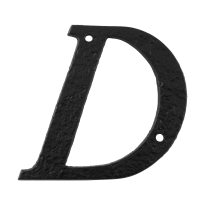 Landelijke huisnummer letter 'D'