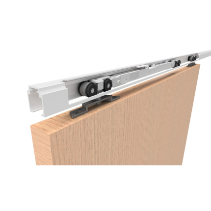 Husky Pro Dual softclose schuifdeursysteem-set met aluminium rail