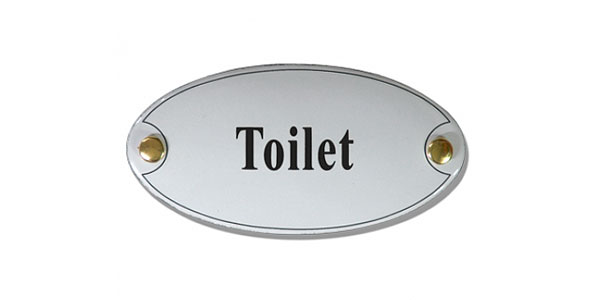 TopEmaille toiletborden